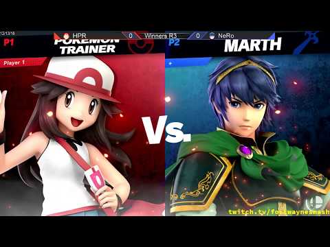 FW Smash Ultimate #1 - HPR (Pokemon Trainer) vs NeRo (Marth) - Losers Round 2