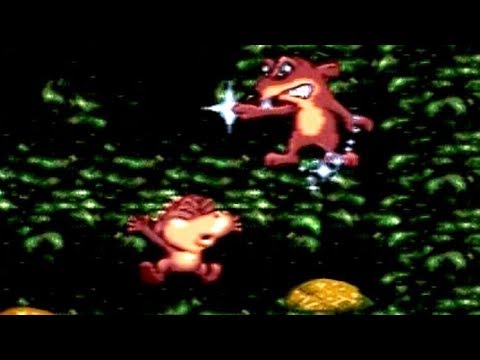 Radical Rex Sega CD Stage 5 Skriitch's Forest