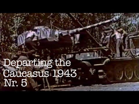 Departing the Caucasus 1943 Nr 5 war diary - Retreat to Crimea - Taman Peninsula - Kertsch Straight