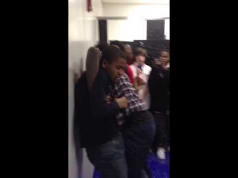 Riverside gorilla fight!