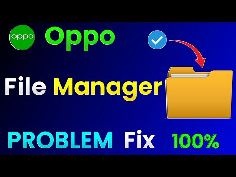 Oppo File Manager Problem Solve | How To Fix Oppo Mobile File Manager Problem