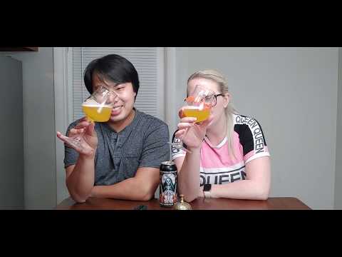 Jolly Pumpkin Hyrrokkin (THE BEST SUSHI BEER!) (Ginger/Blood Orange Saison) Review - Ep. #2497