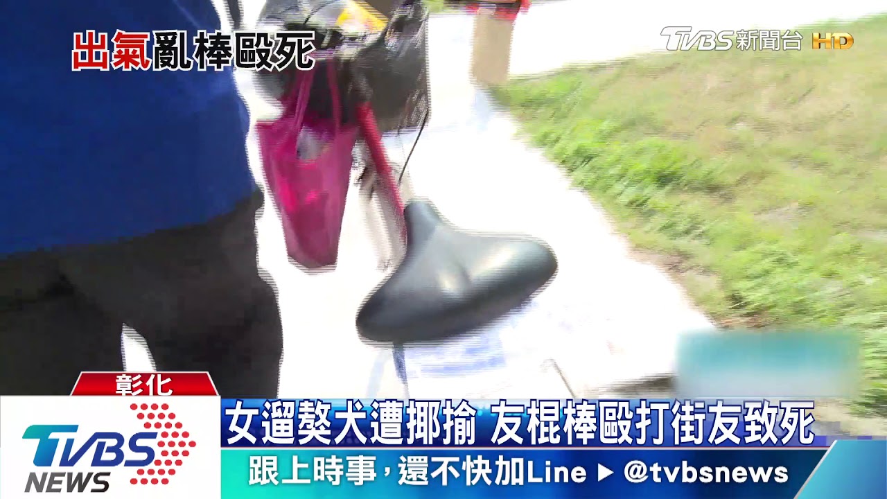女遛獒犬遭揶揄 友棍棒毆打街友致死