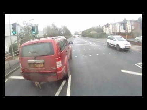 S1BEJ - Pulls Out On Cyclist