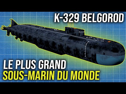 Le PLUS GRAND sous-marin nucléaire DU MONDE: le K-329 BELGOROD ☢️