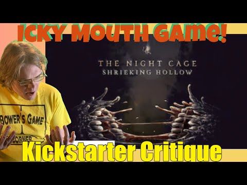 The Night Cage: Shrieking Hollow - Kickstarter Critique Review
