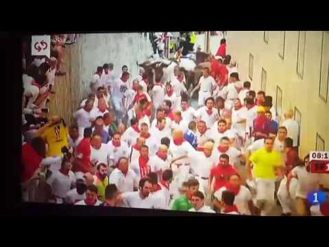 Segundo encierro San Fermin 2016