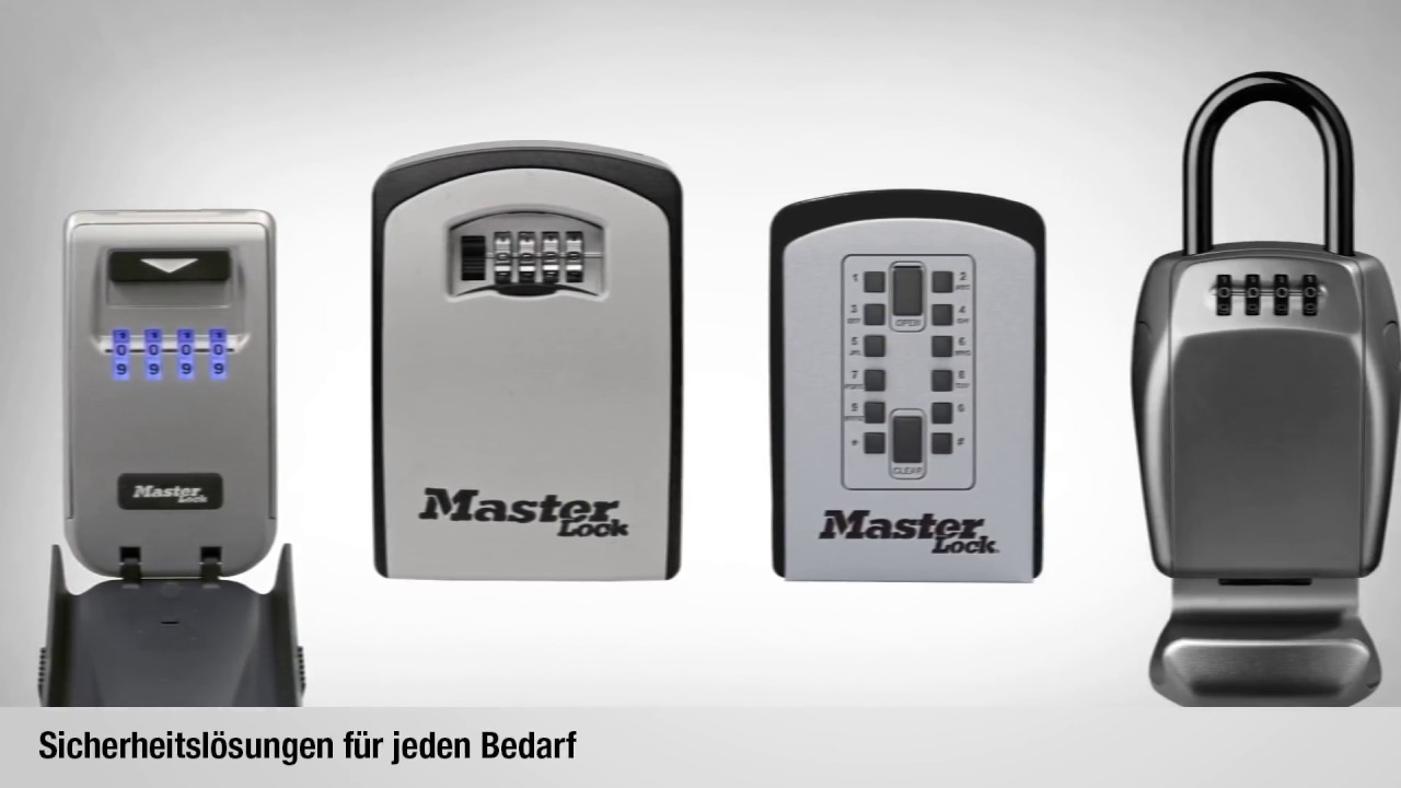 Masterlock Schlüsselsafe 5426EURD Select Access Grau/Schwarz