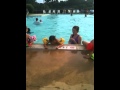 Piper Getting Out Of The Pool
