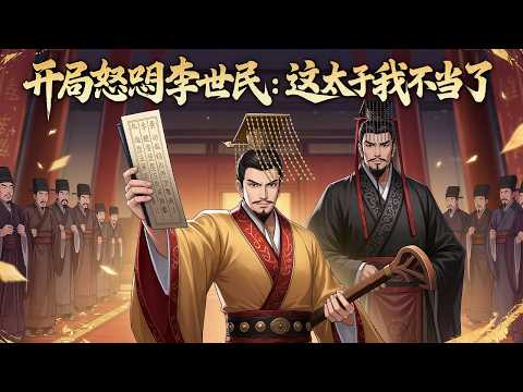 🔥【大结局完整版】《开局怒怼李世民：这太子我不当了》💥第1~838章节：穿成即将谋反的太子李承乾，活字印刷、曲辕犁轮番降维打击李泰。满朝文武：太子收手吧，给别人留条活路！#ai漫画 #小说