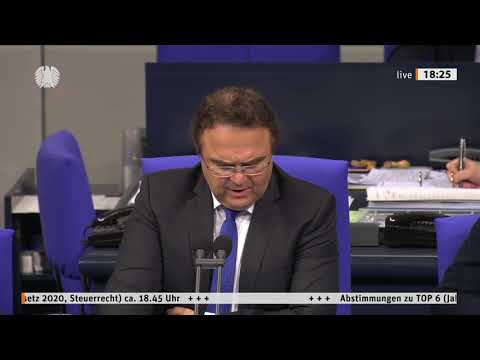 Bundestag 16.12.2020 * Jahressteuergesetz 2020, Steuerrecht * Redner aller Parteien