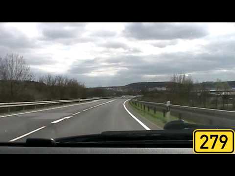 Fulda - Eisfeld A66-B279-A71-A73