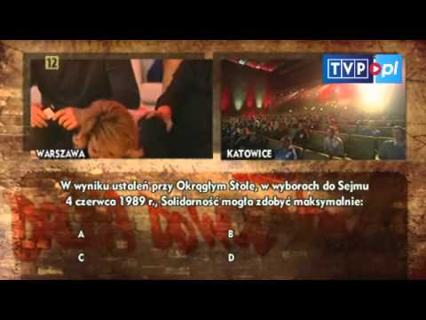 Wielki Test z Historii: Polska droga do wolności 1980 - 1989 - IV seria pytań