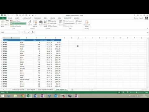 The Excel Macro Recorder Using Relative References