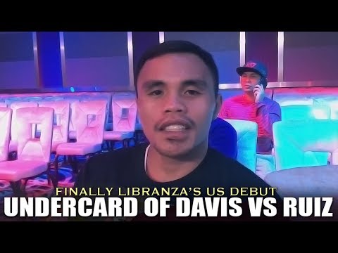 GENISIS LIBRANZA TO FIGHT IN GERVONTA DAVIS VS HUGO RUIS UNDERCARD