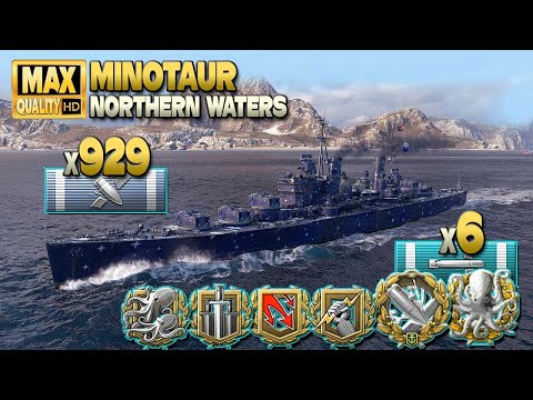 Cruiser Minotaur: Satisfying shooting, disappointing ending - World of Warships