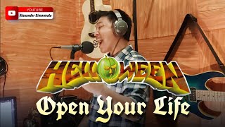 OPEN YOUR LIFE - HELLOWEEN | LIVE GUITAR &amp; VOCAL COVER | ALEXANDER SIMARMATA