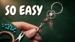 Vintage Style Beaded Keychains That Are Surprisingly Simple