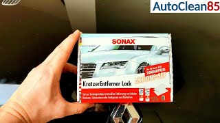 Tiefen Lackkratzer entfernen / Sonax Kratzer Entferner Set im Test / Komplett für alle Schrammen?