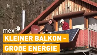 Mini-Solaranlagen - wenn der eigene Balkon zum Kraftwerk wird | mex