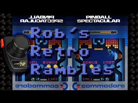 Pinball Spectacular on C64 (Rob's Retro Rambles)