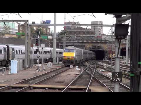 Class 91 in London Kings Cross