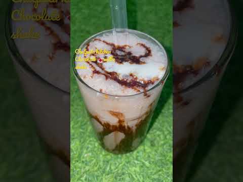Aaj Banaya choclate shake //#shortvideo #food #viralvideo #shake
