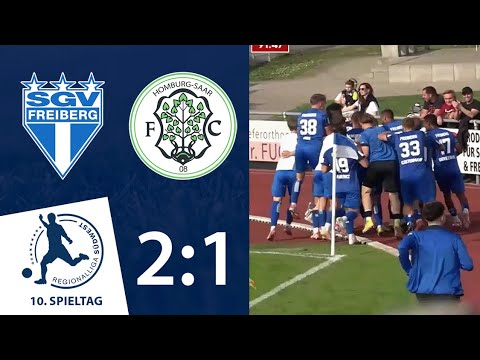Lucky Punch in der Nachspielzeit! | SGV Freiberg - FC 08 Homburg | 10. Spieltag RLSW