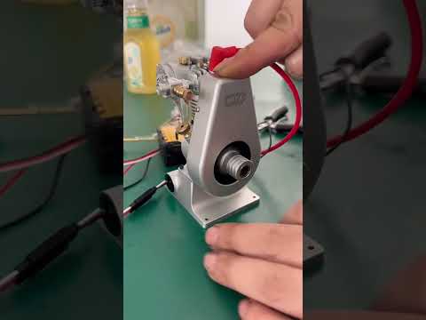 MUSA Mini Single Cylinder Gasoline Engine - EngineDIY#enginediy #miniengine #gasengine
