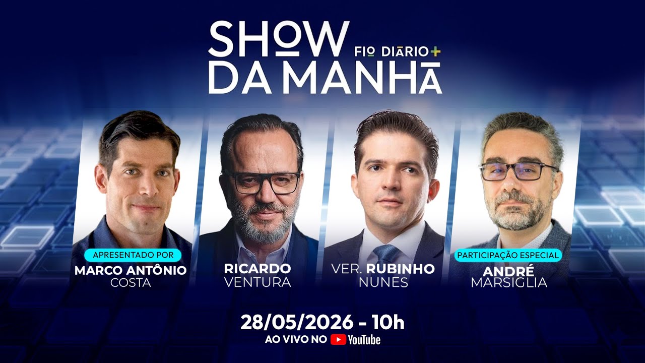 SHOW DA MANHÃ - MISTÉRIO: QUEM FOI À FESTA SECRETA DE VORCARO? - 28/05/2026