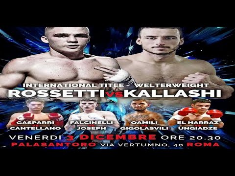 BUCCIONI BOXING TEAM - PALASANTORO ROMA