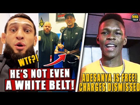 UFC Champion Alex Pereira GIFTED A BJJ Brown Belt
