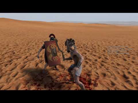 ultimate epic battle simulator 2 - Roman soldier vs Egyptian Warrior
