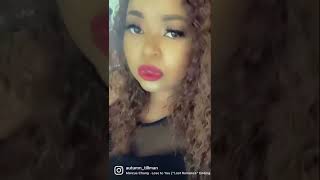 Autumn Tillman listening to Marcus Chang
