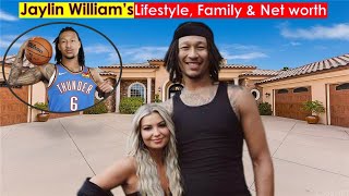 Jaylin Williams' GIRLFRIEND, Parents, Siblings, Family, Lifestyle, NBA Career, Awards, Net worth