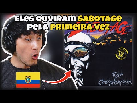 RAP É COMPROMISSO - SABOTAGE | GRINGOS REAGEM