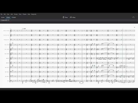 Cadets 2023 "Atlas Rising" Brass Transcription