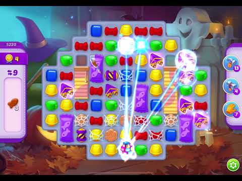 HomeScapes Level 5220 no boosters (14 moves)