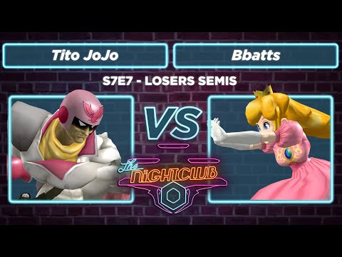 The Nightclub S7E7: Tito JoJo vs Bbatts - Losers Semis SSBM