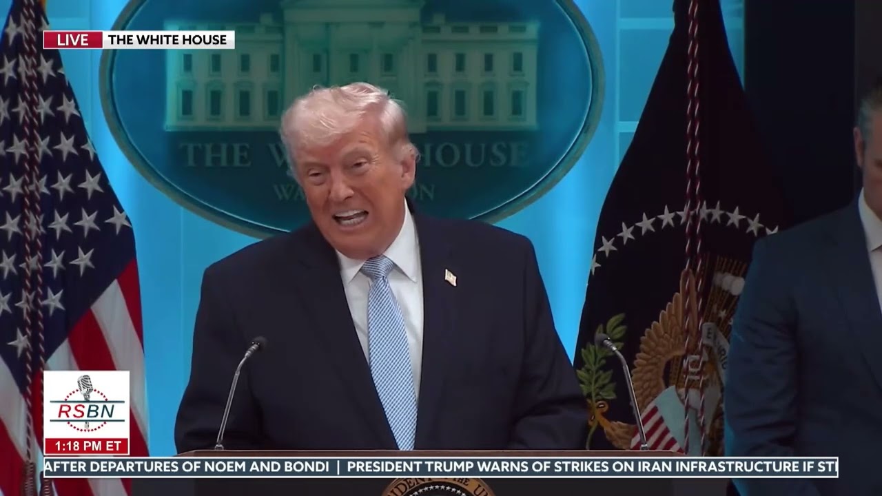 FULL EVENT: President Trump Holds a Press Briefing on the Rescue Operation of U.S. Soldiers - 4/6/26