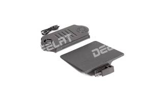 Aluminum Laptop Stand - 50*28*5.5cm - Black Finish