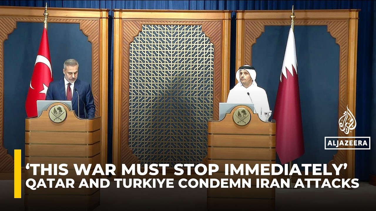 Qatar and Turkiye condemn Iran attacks on energy facilities, urge immediate ceasefire