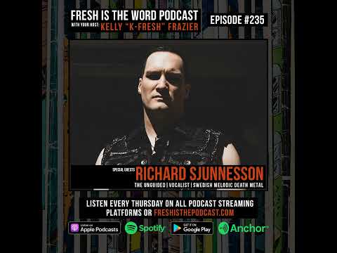 Episode #235: Richard Sjunnesson – Vocalist of Swedish Melodic Death Metal Band ‘The Unguided’, N...
