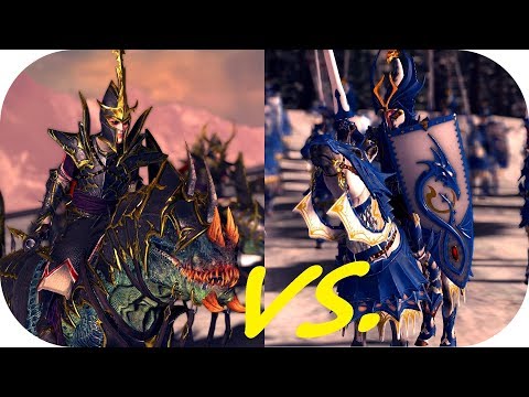 Total War: Warhammer II ♦ Fight Club ♦ Cold One Dread Knights vs. Dragon Princes
