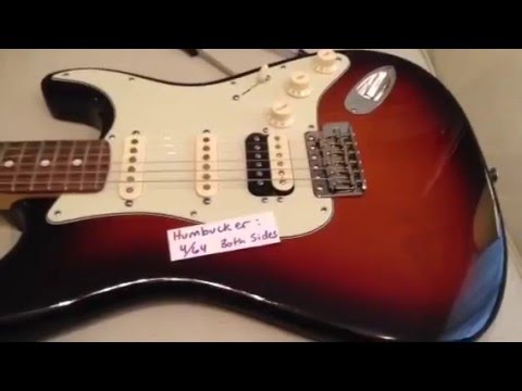 Fender Stratocaster: Quick Setup Specs