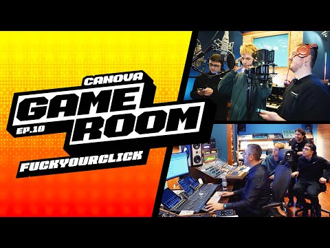 CanovA & FUCKYOURCLIQUE - NO SEX (studio session) | CanovA GameRoom - Episodio 10