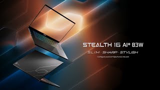 MSI 🖥️ Top MSI Stealth 16 AI+ Laptops — Slim, Sharp & Stylish