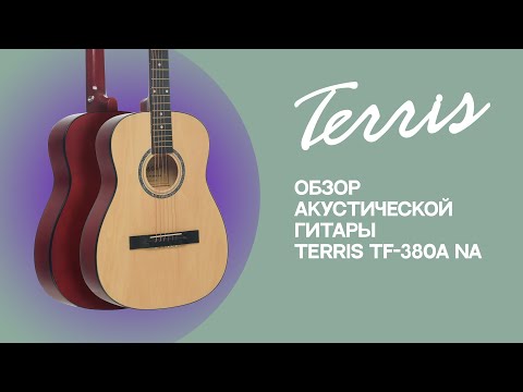 Обзор акустической гитары Terris TF-380A NA