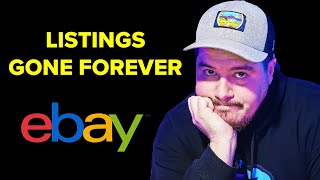 1,000 Listings Removed From eBay... Are We Just Totally Screwed?