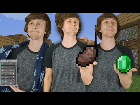 When you try rip off a villager in Minecraft